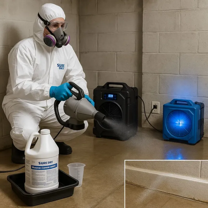 Sanitization and Odor Removal process in Boiling Springs, NC