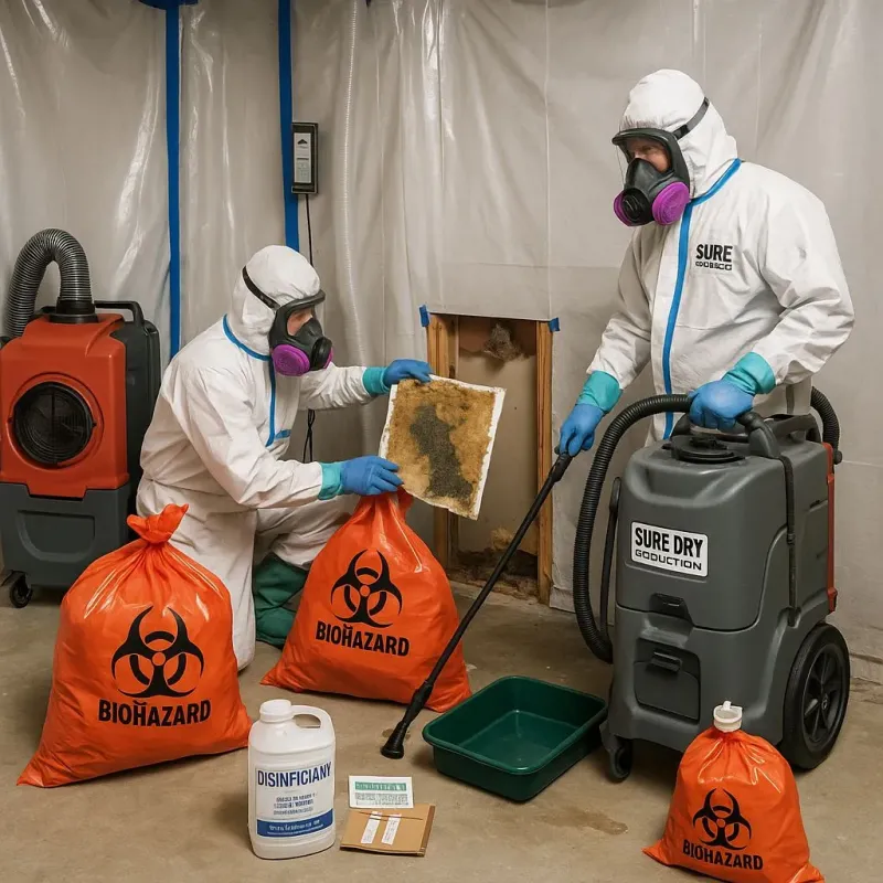 Contaminated Water Handling Protocols process in Boiling Springs, NC