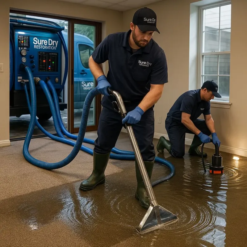 Water Extraction and Removal process in Boiling Springs, NC